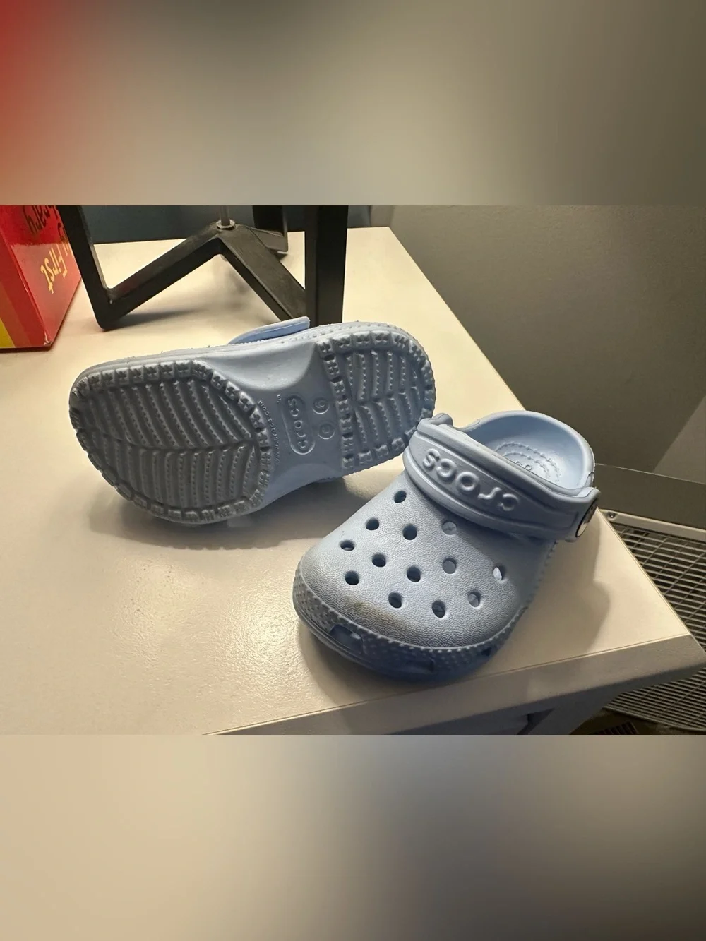 Blue Toddler Crocs